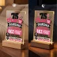 Druk Na Szkle Na 75 Urodziny Prezent Dla Kobiety: Dojrzała 75 Lat Z Klasą