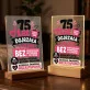Druk Na Szkle Na 75 Urodziny Prezent Dla Kobiety: Dojrzała 75 Lat Z Klasą