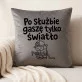 Poduszka Dekoracyjna Dla Strażaka Prezent Dla Mężczyzny: Po Służbie Gaszę Tylko Światło Poduszka Dekoracyjna Dla Strażaka Prezent Dla Mężczyzny: Po Służbie Gaszę Tylko Światło