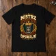 Koszulka Męska Dla Niego Prezent Na Walentynki Dla Mężczyzny: Mistrz Świętego
