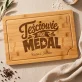Deska Do Krojenia z Grawerem Dla Teściów Prezent Dla Pary: Teściowie Na Medal Deska Do Krojenia z Grawerem Dla Teściów Prezent Dla Pary: Teściowie Na Medal
