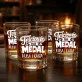 Szklanki Do Whisky z Grawerem Dla Teściów Prezent Dla Pary: Teściowie Na Medal