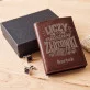 Portfel Męski Skórzany Dla Księgowego Prezent Personalizowany: Liczy Do Ostatniej Portfel Męski Skórzany Dla Księgowego Prezent Personalizowany: Liczy Do Ostatniej