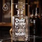 Karafka Do Wódki z Grawerem Dla Bliźniaków Prezent: Dwie Krople Wódki