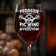 Kieliszek Do Wina Dla Rowerzysty Prezent Dla Mężczyzny: Pedałuję Dla Wina Kieliszek Do Wina Dla Rowerzysty Prezent Dla Mężczyzny: Pedałuję Dla Wina