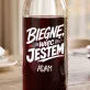 Karafka Do Wina Personalizowana Dla Biegacza Prezent Dla Mężczyzny: Biegnę, Więc Jestem Karafka Do Wina Personalizowana Dla Biegacza Prezent Dla Mężczyzny: Biegnę, Więc Jestem