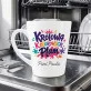 Kubek Personalizowany Na Dzień Nauczyciela W Przedszkolu Prezent Dla Nauczyciela Kobiety: Królowa Kolorowych Plam Kubek Personalizowany Na Dzień Nauczyciela W Przedszkolu Prezent Dla Nauczyciela Kobiety: Królowa Kolorowych Plam