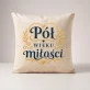Poduszka Dekoracyjna Na Złote Gody Prezent Dla Mężczyzny: Emblemat Półwiecza Poduszka Dekoracyjna Na Złote Gody Prezent Dla Mężczyzny: Emblemat Półwiecza
