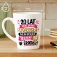 Kubek Z Nadrukiem Dla 20 Latki Prezent Na 20 Urodziny Dla Kobiety: Z Humorem O Wiek Kubek Z Nadrukiem Dla 20 Latki Prezent Na 20 Urodziny Dla Kobiety: Z Humorem O Wiek