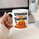 Kubek Z Nadrukiem Dla Budowlańca Prezent Dla Mężczyzny: Stawiam Na Swoim Kubek Z Nadrukiem Dla Budowlańca Prezent Dla Mężczyzny: Stawiam Na Swoim