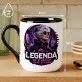 Kubek Z Nadrukiem Dla Starszej Pani Prezent Dla Kobiety: Neonowa Legenda Z Klasą Kubek Z Nadrukiem Dla Starszej Pani Prezent Dla Kobiety: Neonowa Legenda Z Klasą