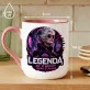 Kubek Z Nadrukiem Dla Starszej Pani Prezent Dla Kobiety: Neonowa Legenda Z Klasą Kubek Z Nadrukiem Dla Starszej Pani Prezent Dla Kobiety: Neonowa Legenda Z Klasą