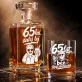 Zestaw Do Whisky Na 65 Urodziny Prezent Dla Mężczyzny: 65 Lat, Dalej Lej