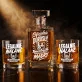 Zestaw Do Whisky Na 18 Urodziny Prezent Dla Mężczyzny: Dowcipna Dorosłość