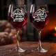 Dwa Kieliszki Do Wina Na Nowy Dom Prezent Dla Pary: Nowy Dom Duo Dwa Kieliszki Do Wina Na Nowy Dom Prezent Dla Pary: Nowy Dom Duo