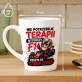 Kubek Z Nadrukiem Dla Fana F1 Prezent Dla Mężczyzny: F1 Zamiast Terapii Kubek Z Nadrukiem Dla Fana F1 Prezent Dla Mężczyzny: F1 Zamiast Terapii