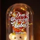 Wieczna Róża z Misiem Dla Babci Prezent Na Dzień Babci Dla Kobiety: Różana Nostalgia