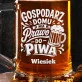 Kufel Personalizowany z Grawerem Na Parapetówkę Prezent Dla Mężczyzny: Gospodarz I Kufel