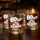Szklanka Do Whisky Dla 80 Latka Prezent Na 80 Urodziny Dla Mężczyzny: 80 Lat? Ja Tu Rządzę Szklanka Do Whisky Dla 80 Latka Prezent Na 80 Urodziny Dla Mężczyzny: 80 Lat? Ja Tu Rządzę
