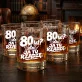 Szklanka Do Whisky Dla 80 Latka Prezent Na 80 Urodziny Dla Mężczyzny: 80 Lat? Ja Tu Rządzę Szklanka Do Whisky Dla 80 Latka Prezent Na 80 Urodziny Dla Mężczyzny: 80 Lat? Ja Tu Rządzę