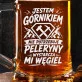 Kufel Na Barbórkę Prezent Dla Górnika Mężczyzny: Górnik Bez Peleryny