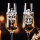 Dwa Kieliszki Do Szampana Dla Rodziców Prezent Dla Pary: Rodzicielski Toast