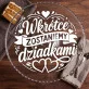 Patera Na Ciasto Dla Przyszłych Dziadków Prezent Dla Pary: Radosne Oczekiwanie