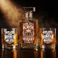 Zestaw Do Whisky Na Pierwszą Rocznicę Związku Prezent Na Walentynki Dla Mężczyzny: Jam Jest Król Whisky I Serca