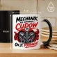 Kubek Z Nadrukiem Dla Mechanika Prezent Dla Mężczyzny: Mechanik Poprawia Cuda Kubek Z Nadrukiem Dla Mechanika Prezent Dla Mężczyzny: Mechanik Poprawia Cuda
