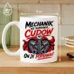 Kubek Z Nadrukiem Dla Mechanika Prezent Dla Mężczyzny: Mechanik Poprawia Cuda Kubek Z Nadrukiem Dla Mechanika Prezent Dla Mężczyzny: Mechanik Poprawia Cuda