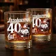 Szklanka Do Whisky Na Czterdziestkę Prezent Dla Mężczyzny: Leżakowany 40 Lat Szklanka Do Whisky Na Czterdziestkę Prezent Dla Mężczyzny: Leżakowany 40 Lat