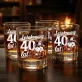 Szklanka Do Whisky Na Czterdziestkę Prezent Dla Mężczyzny: Leżakowany 40 Lat Szklanka Do Whisky Na Czterdziestkę Prezent Dla Mężczyzny: Leżakowany 40 Lat