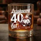 Szklanka Do Whisky Na Czterdziestkę Prezent Dla Mężczyzny: Leżakowany 40 Lat Szklanka Do Whisky Na Czterdziestkę Prezent Dla Mężczyzny: Leżakowany 40 Lat