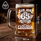 Zestaw Prezentowy Kufel Na 65 Urodziny Prezent Dla Mężczyzny: Jam Jest Legenda 65