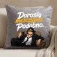 Poduszka Dekoracyjna Na 18 Urodziny Prezent Dla Mężczyzny: Dorosły Mężczyzna. Podobno.