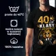 Koszulka Męska Dla 40 Latka Prezent Na 40 Urodziny Dla Mężczyzny: 40 Lat Klasy I