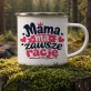 Kubek Emaliowany Na Dzień Mamy Prezent Dla Mamy Kobiety: Mama Z Humorem Kubek Emaliowany Na Dzień Mamy Prezent Dla Mamy Kobiety: Mama Z Humorem