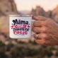 Kubek Emaliowany Na Dzień Mamy Prezent Dla Mamy Kobiety: Mama Z Humorem Kubek Emaliowany Na Dzień Mamy Prezent Dla Mamy Kobiety: Mama Z Humorem