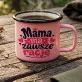Kubek Emaliowany Na Dzień Mamy Prezent Dla Mamy Kobiety: Mama Z Humorem Kubek Emaliowany Na Dzień Mamy Prezent Dla Mamy Kobiety: Mama Z Humorem