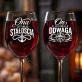 Dwa Kieliszki Do Wina Dla Pary Prezent Dla Pary: Deklaracja Dwojga Dwa Kieliszki Do Wina Dla Pary Prezent Dla Pary: Deklaracja Dwojga