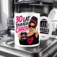 Kubek Z Nadrukiem Dla 30 Latki Prezent Na 30 Urodziny Dla Kobiety: Idealny Chaos Kubek Z Nadrukiem Dla 30 Latki Prezent Na 30 Urodziny Dla Kobiety: Idealny Chaos