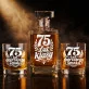 Zestaw Do Whisky Dla 75 Latka Prezent Na 75 Urodziny Dla Mężczyzny: 75 Lat Klasy