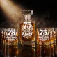 Zestaw Do Whisky Dla 75 Latka Prezent Na 75 Urodziny Dla Mężczyzny: 75 Lat Klasy