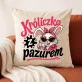 Poduszka Dekoracyjna Na Wielkanoc Prezent Dla Kobiety: Zabawna Króliczka Poduszka Dekoracyjna Na Wielkanoc Prezent Dla Kobiety: Zabawna Króliczka