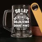 Zestaw Prezentowy Kufel Dla 50 Latka Prezent Na 50 Urodziny Dla Mężczyzny: 50 Lat Dobre Piwo
