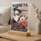 Druk Na Szkle Dla Kobiety Prezent Dla Kobiety: Kobieta Wybrała Siebie Druk Na Szkle Dla Kobiety Prezent Dla Kobiety: Kobieta Wybrała Siebie