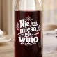 Karafka Do Wina Dla Wegetarian Prezent Dla Pary: Śródziemnomorski Szyld