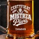 Kufel Personalizowany z Grawerem Na Wielkanoc Prezent Dla Mężczyzny: Męska Piwna Odznaka Kufel Personalizowany z Grawerem Na Wielkanoc Prezent Dla Mężczyzny: Męska Piwna Odznaka