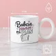 Kubek Z Okrągłym Uchem Na Dzień Babci Prezent Dla Babci Kobiety: Ironiczna Babcina Nuta