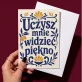 Kartka z Życzeniami Dla Nauczyciela Na Dzień Nauczyciela Dla Mężczyzny: Lekcja Uczuć Kartka z Życzeniami Dla Nauczyciela Na Dzień Nauczyciela Dla Mężczyzny: Lekcja Uczuć